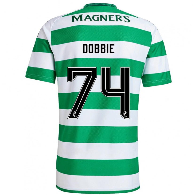 Danxen Damen Lewis Dobbie #74 Grün Weiß Heimtrikot Trikot 2024/25 T-Shirt