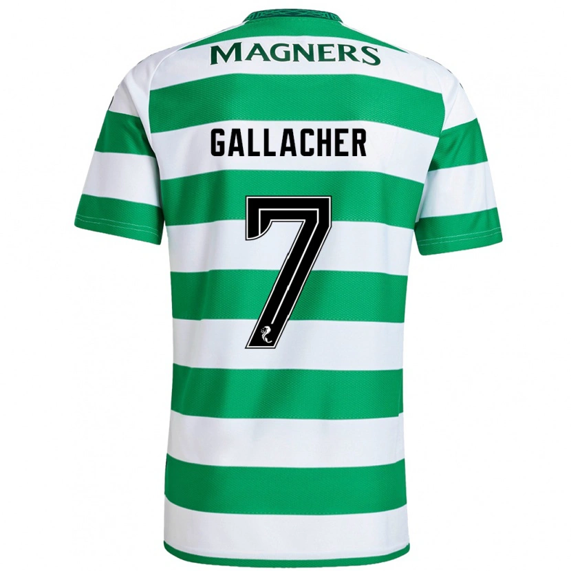 Danxen Damen Amy Gallacher #7 Grün Weiß Heimtrikot Trikot 2024/25 T-Shirt