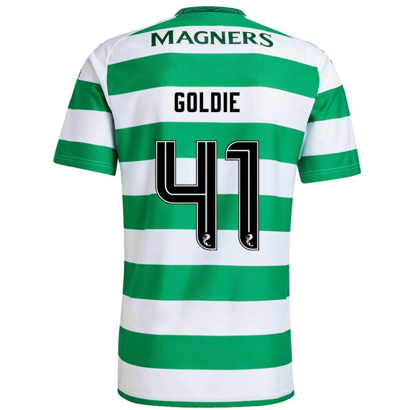 Danxen Damen Clare Goldie #41 Grün Weiß Heimtrikot Trikot 2024/25 T-Shirt