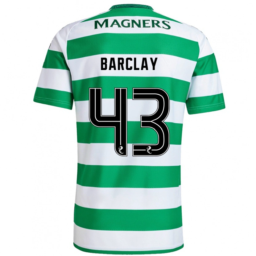 Danxen Damen Lucy Barclay #43 Grün Weiß Heimtrikot Trikot 2024/25 T-Shirt