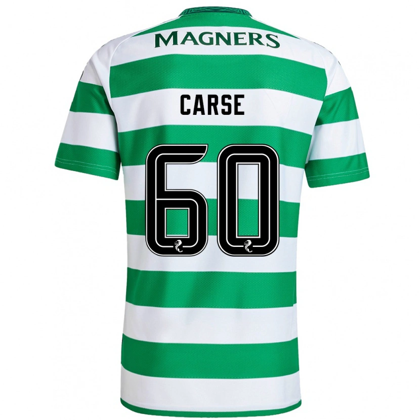 Danxen Damen Mackenzie Carse #60 Grün Weiß Heimtrikot Trikot 2024/25 T-Shirt