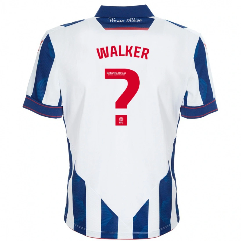 Danxen Damen Adriel Walker #0 Weiß Dunkelblau Heimtrikot Trikot 2024/25 T-Shirt
