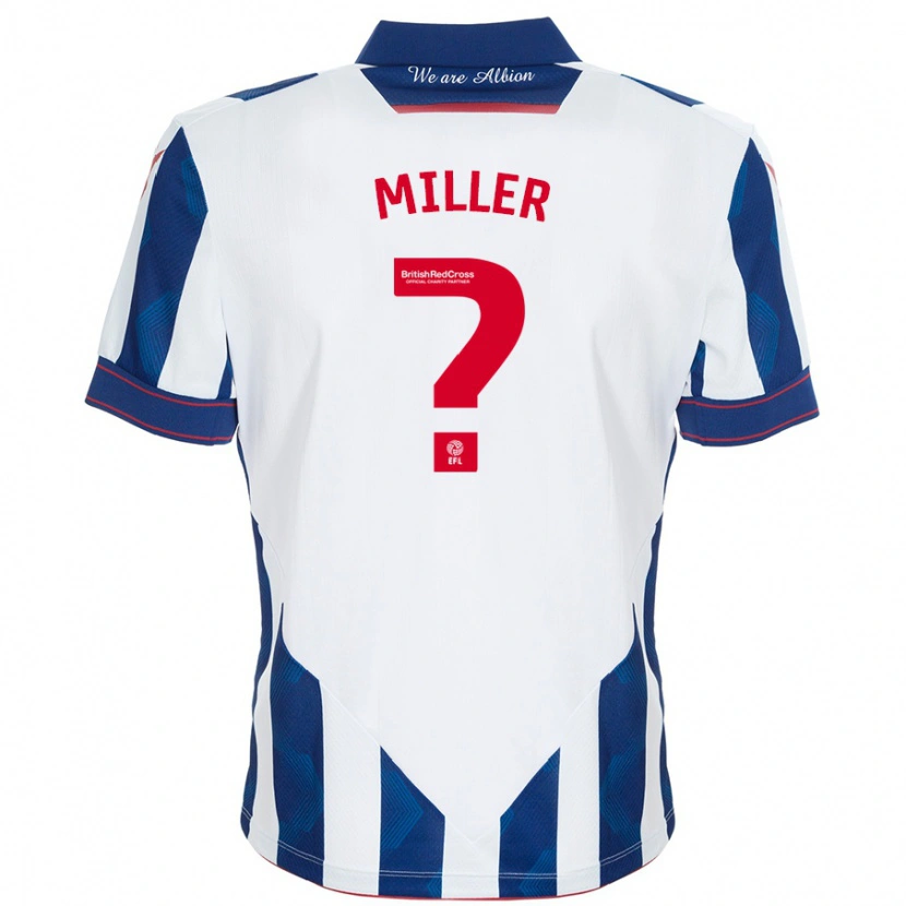 Danxen Damen Anna Miller #0 Weiß Dunkelblau Heimtrikot Trikot 2024/25 T-Shirt