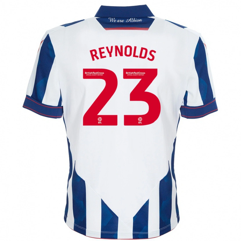 Danxen Damen Taylor Reynolds #23 Weiß Dunkelblau Heimtrikot Trikot 2024/25 T-Shirt