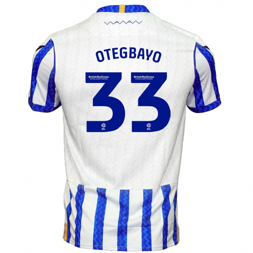 Danxen Damen Gabriel Otegbayo #33 Blau Weiß Heimtrikot Trikot 2024/25 T-Shirt