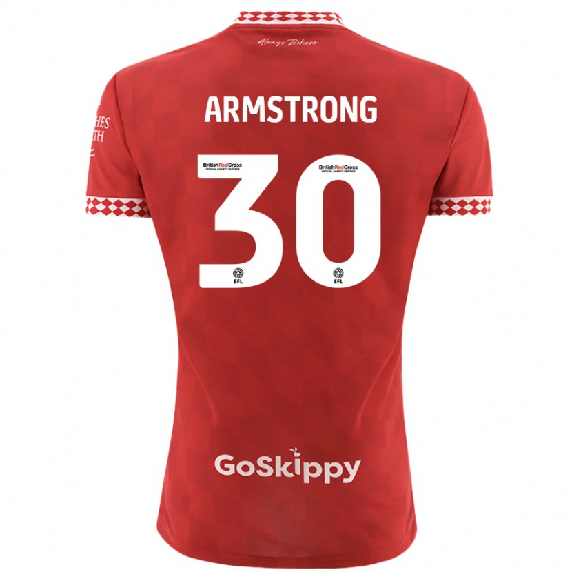 Danxen Damen Sinclair Armstrong #30 Rot Heimtrikot Trikot 2024/25 T-Shirt
