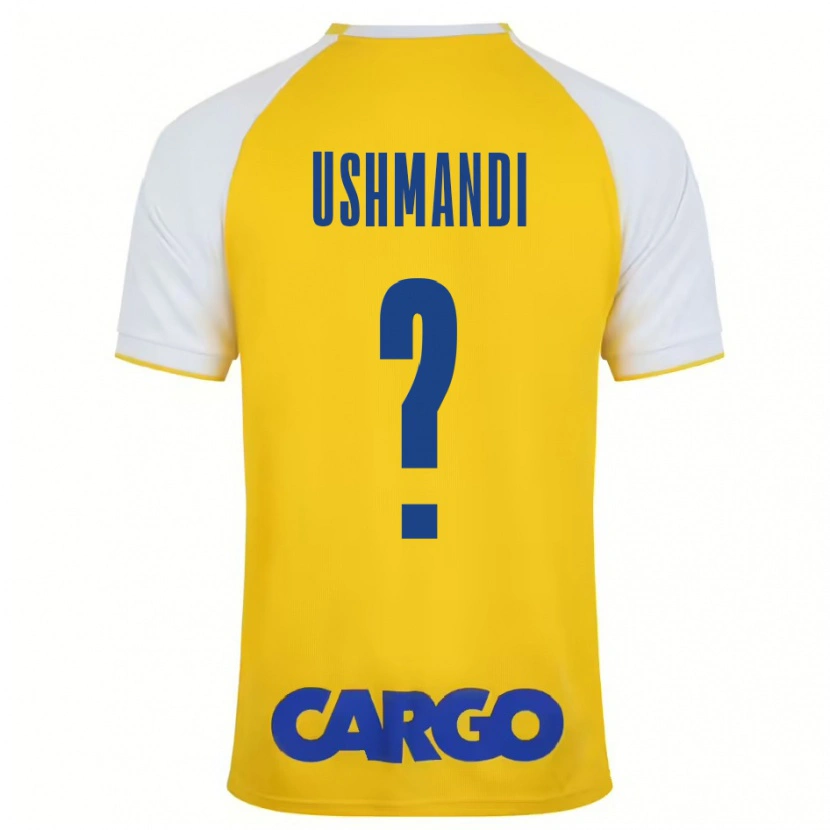 Danxen Damen Anar Ushmandi #0 Gelb Weiß Heimtrikot Trikot 2024/25 T-Shirt