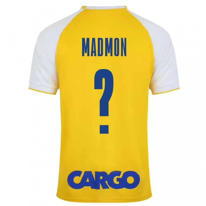 Danxen Damen Elad Madmon #0 Gelb Weiß Heimtrikot Trikot 2024/25 T-Shirt