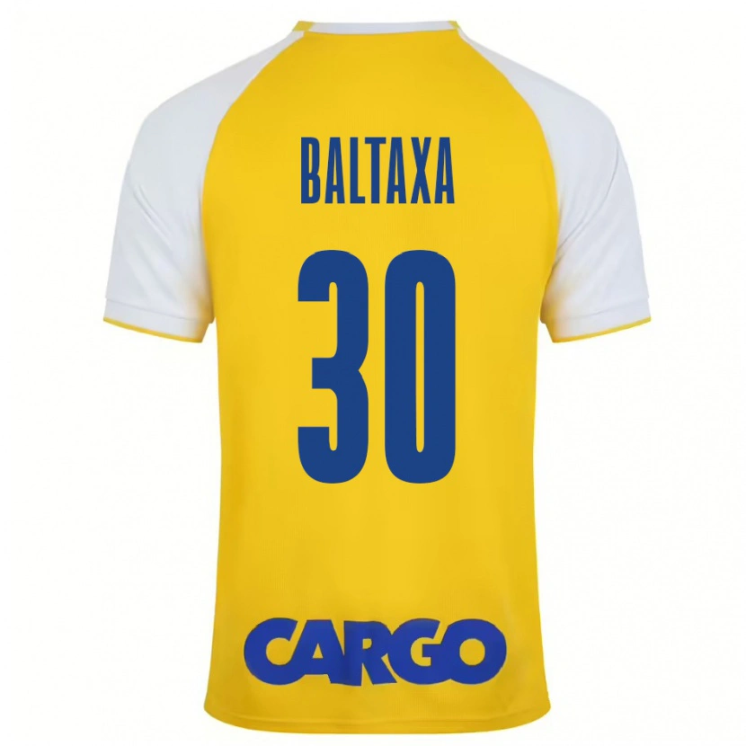 Danxen Damen Matan Baltaxa #30 Gelb Weiß Heimtrikot Trikot 2024/25 T-Shirt