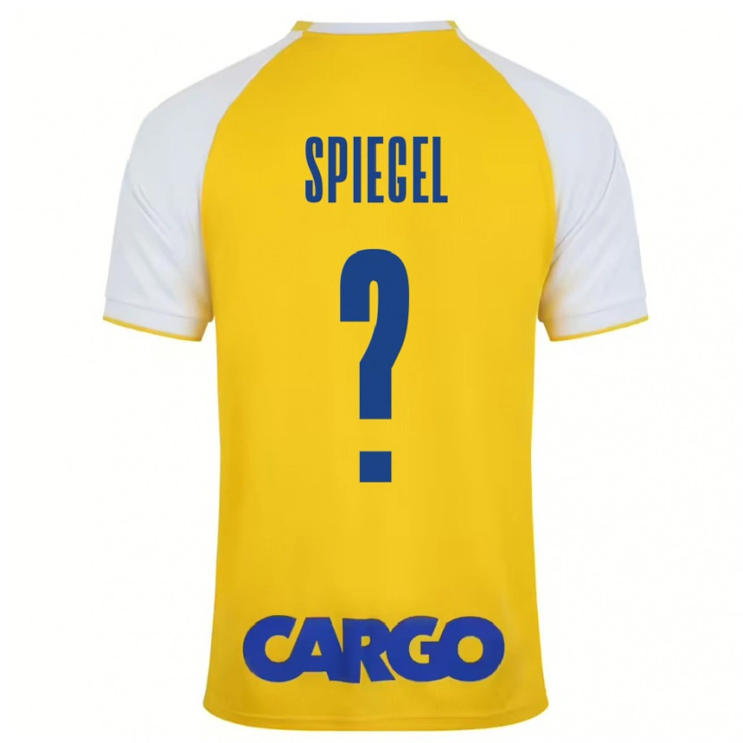Danxen Damen Liran Shpigel #0 Gelb Weiß Heimtrikot Trikot 2024/25 T-Shirt