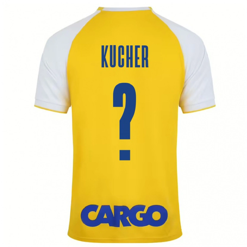 Danxen Damen Yahonatan Kucher #0 Gelb Weiß Heimtrikot Trikot 2024/25 T-Shirt