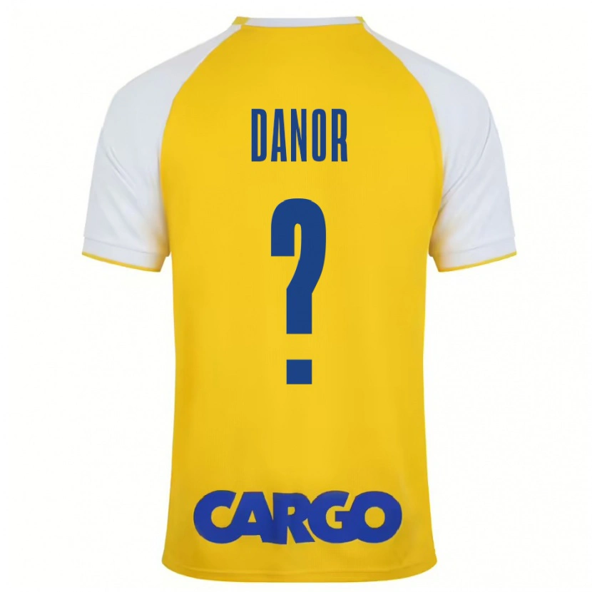 Danxen Damen Yaheli Danor #0 Gelb Weiß Heimtrikot Trikot 2024/25 T-Shirt