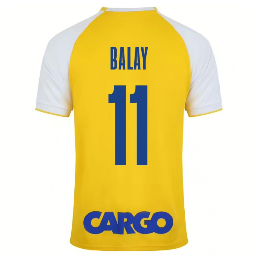 Danxen Damen Yehuda Balay #11 Gelb Weiß Heimtrikot Trikot 2024/25 T-Shirt