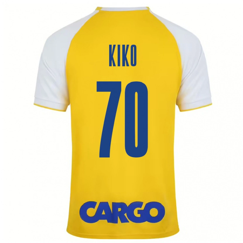 Danxen Damen Kiko Bondoso #70 Gelb Weiß Heimtrikot Trikot 2024/25 T-Shirt