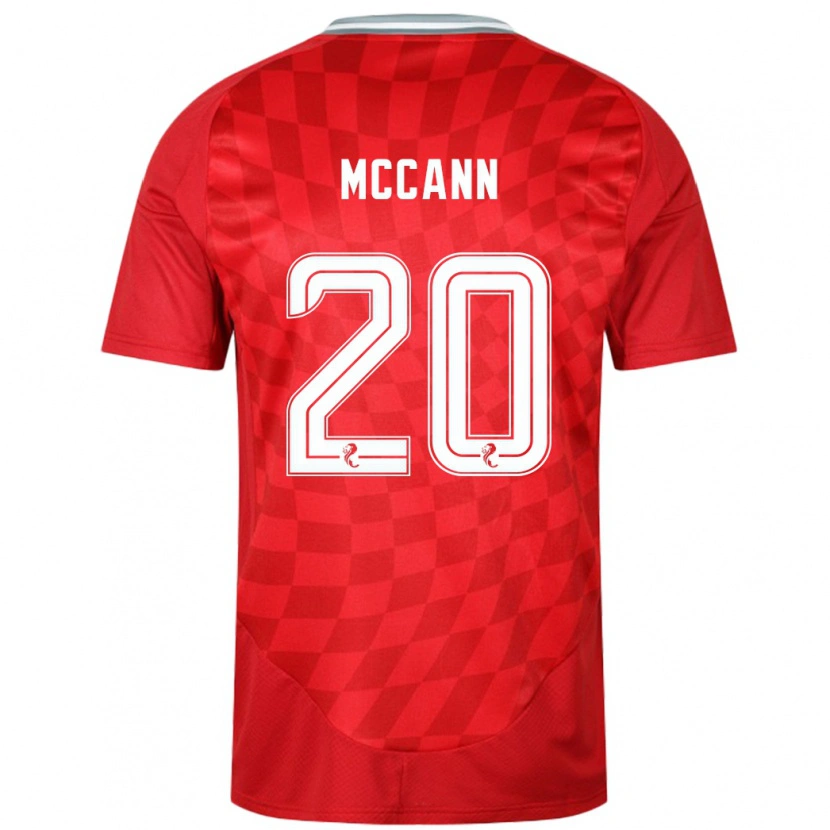 Danxen Damen Annalisa Mccann #20 Rot Heimtrikot Trikot 2024/25 T-Shirt