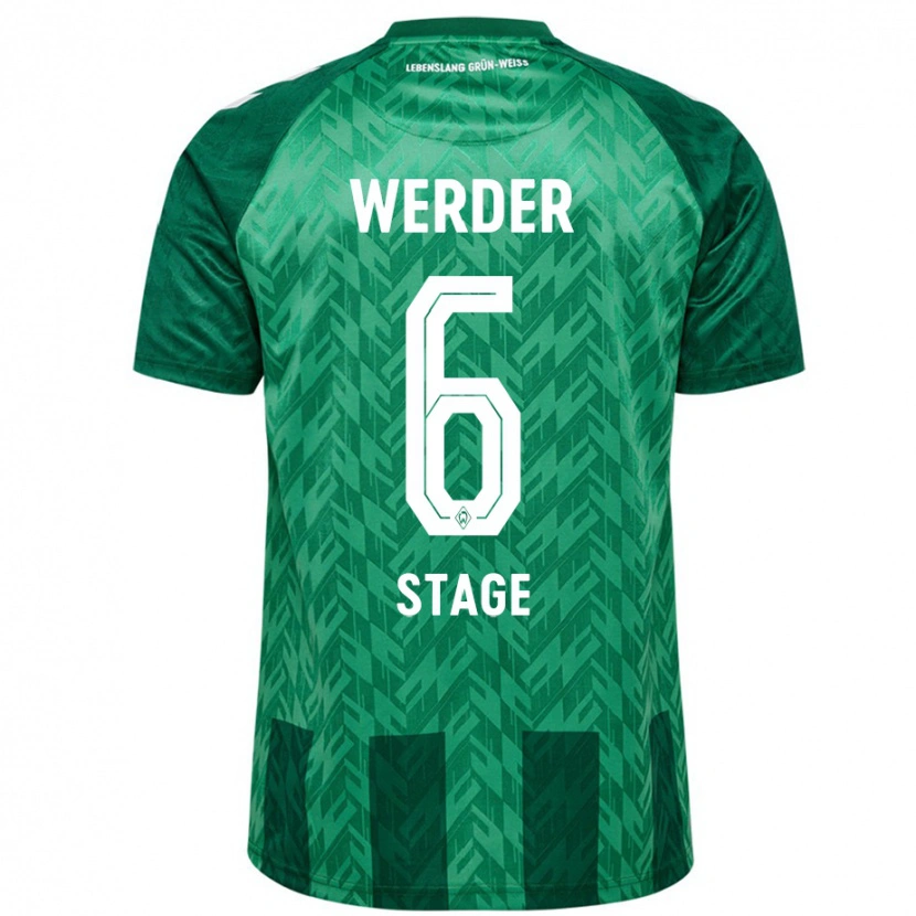 Danxen Damen Jens Stage #6 Grün Heimtrikot Trikot 2024/25 T-Shirt