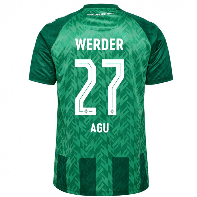 Danxen Damen Felix Agu #27 Grün Heimtrikot Trikot 2024/25 T-Shirt