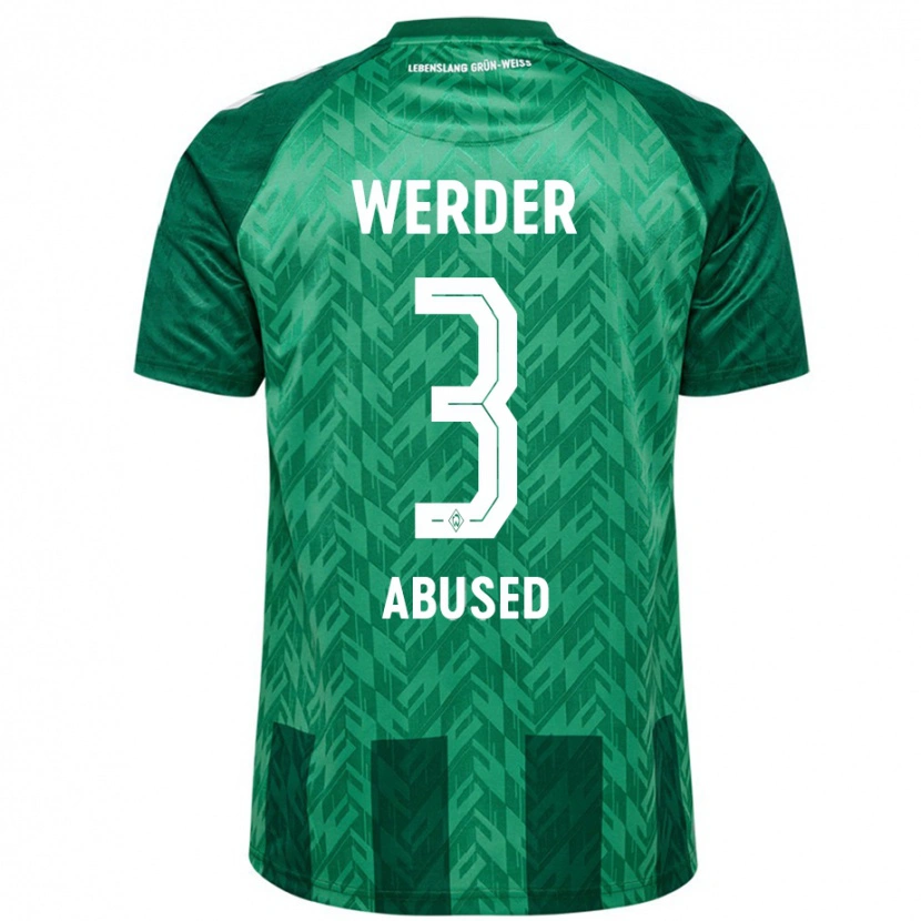 Danxen Damen Dlges Abused #3 Grün Heimtrikot Trikot 2024/25 T-Shirt