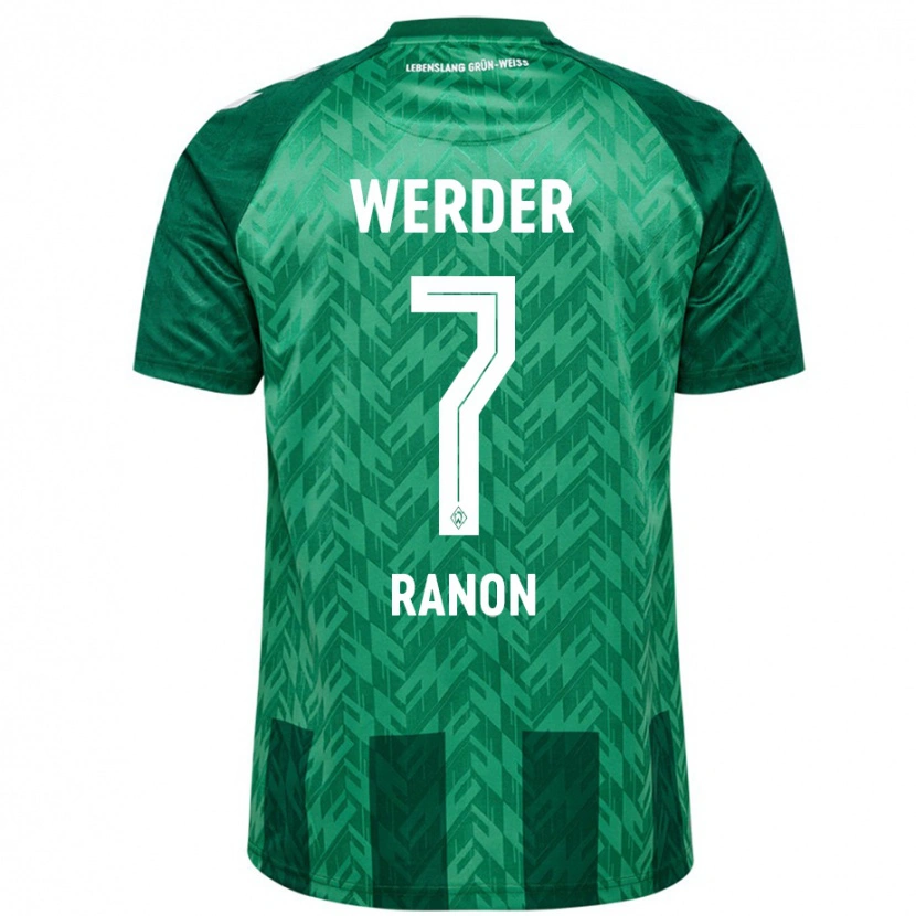 Danxen Damen Yuval Ranon #7 Grün Heimtrikot Trikot 2024/25 T-Shirt