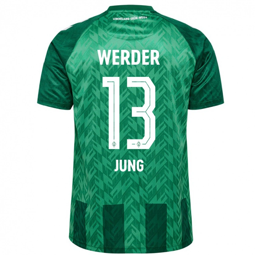Danxen Damen Seong-Hyeon Jung #13 Grün Heimtrikot Trikot 2024/25 T-Shirt
