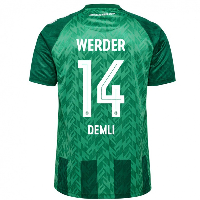 Danxen Damen Rezan Demli #14 Grün Heimtrikot Trikot 2024/25 T-Shirt