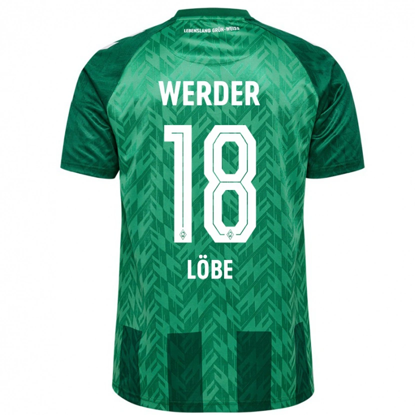 Danxen Damen Jasper Löbe #18 Grün Heimtrikot Trikot 2024/25 T-Shirt