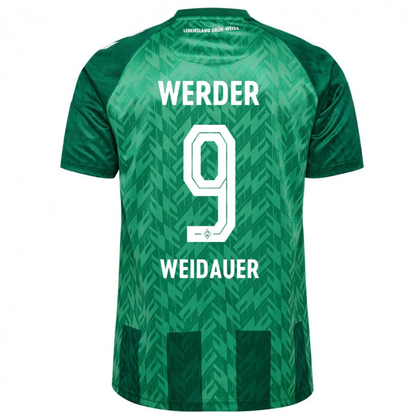 Danxen Damen Sophie Weidauer #9 Grün Heimtrikot Trikot 2024/25 T-Shirt