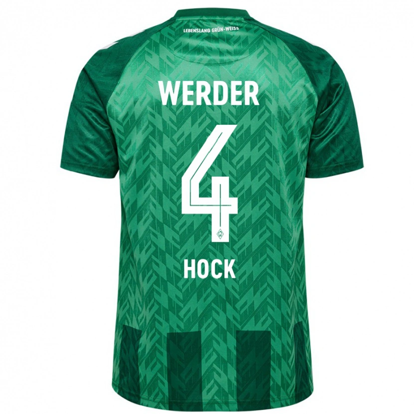 Danxen Damen Alexander Höck #4 Grün Heimtrikot Trikot 2024/25 T-Shirt