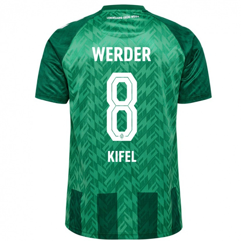 Danxen Damen Denis Kifel #8 Grün Heimtrikot Trikot 2024/25 T-Shirt