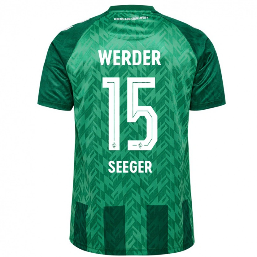 Danxen Damen Ben Ekobena-Seeger #15 Grün Heimtrikot Trikot 2024/25 T-Shirt