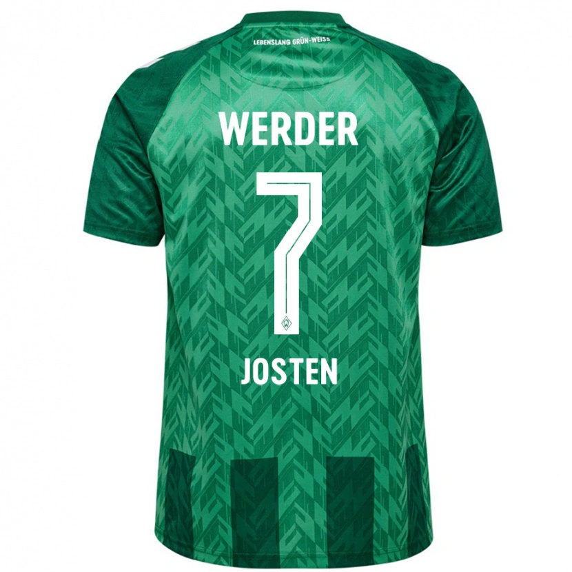Danxen Damen Lisa Josten #7 Grün Heimtrikot Trikot 2024/25 T-Shirt