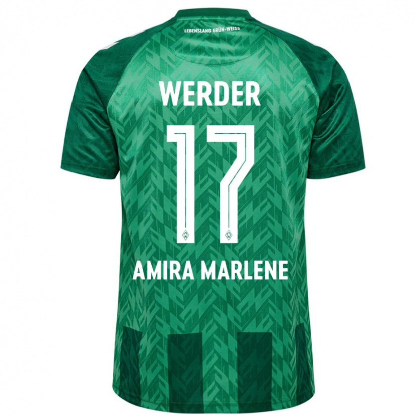 Danxen Damen Amira Marlene Dahl #17 Grün Heimtrikot Trikot 2024/25 T-Shirt