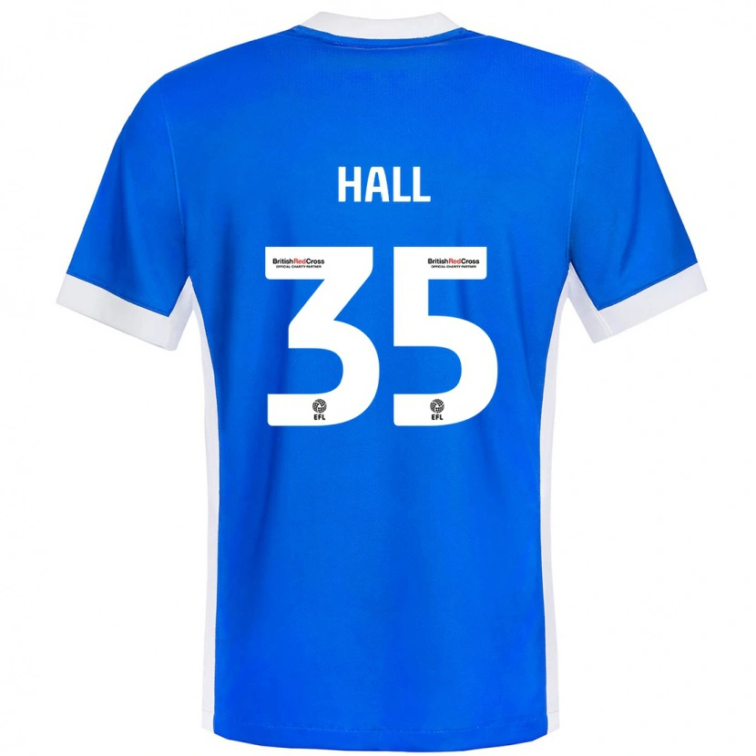 Danxen Damen George Hall #35 Blau Weiß Heimtrikot Trikot 2024/25 T-Shirt
