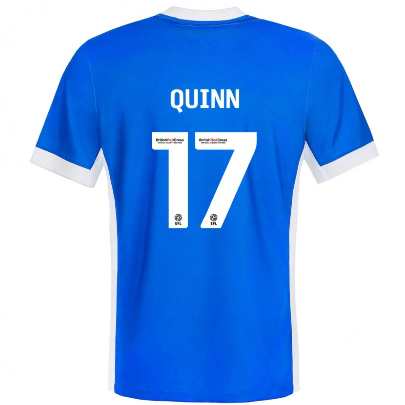 Danxen Damen Lucy Quinn #17 Blau Weiß Heimtrikot Trikot 2024/25 T-Shirt