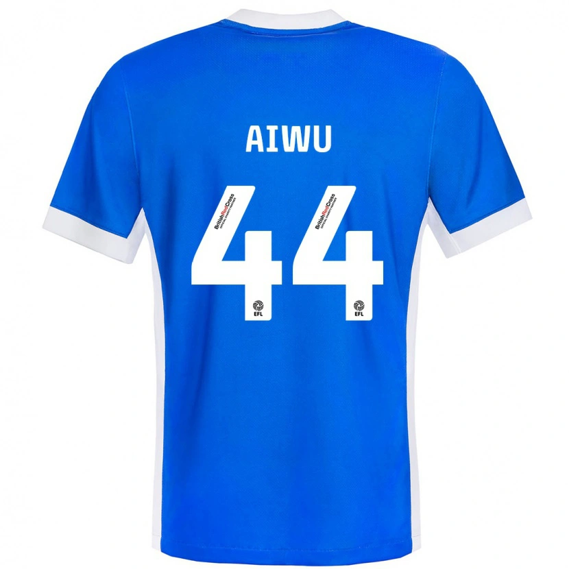 Danxen Damen Emanuel Aiwu #44 Blau Weiß Heimtrikot Trikot 2024/25 T-Shirt