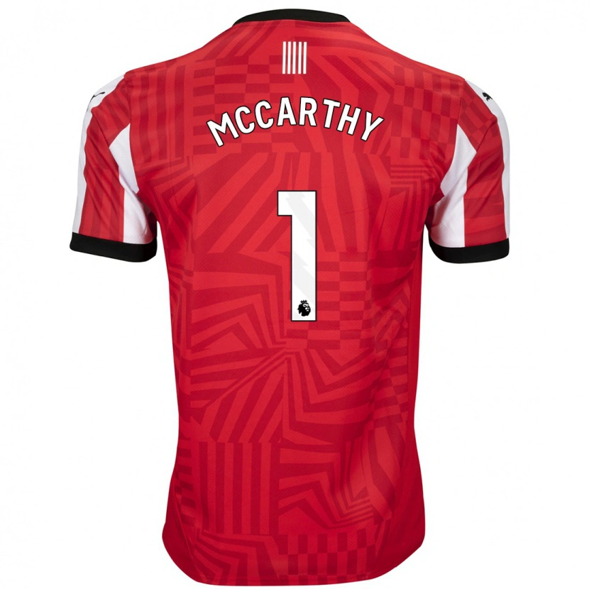 Danxen Damen Alex Mccarthy #1 Rot Weiß Heimtrikot Trikot 2024/25 T-Shirt