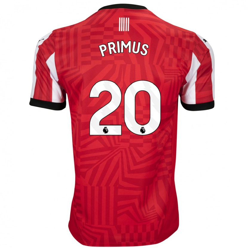 Danxen Damen Atlanta Primus #20 Rot Weiß Heimtrikot Trikot 2024/25 T-Shirt