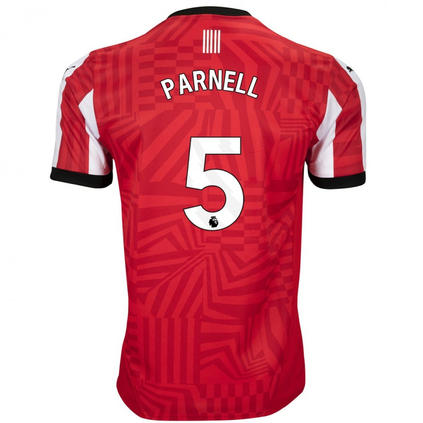 Danxen Damen Rosanna Parnell #5 Rot Weiß Heimtrikot Trikot 2024/25 T-Shirt