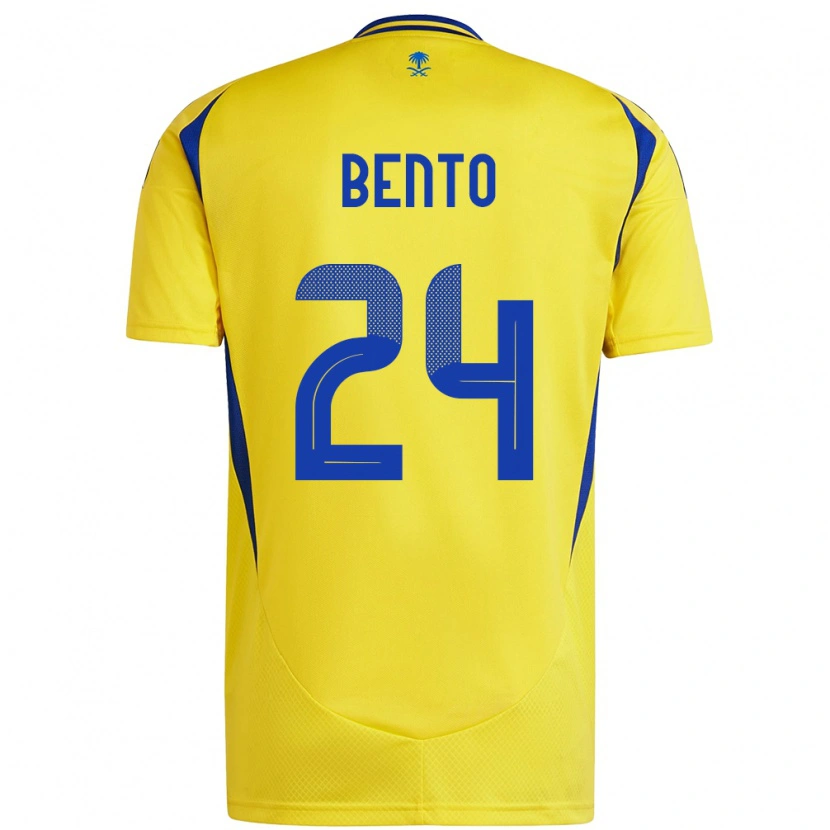 Danxen Damen Bento #24 Gelb Blau Heimtrikot Trikot 2024/25 T-Shirt
