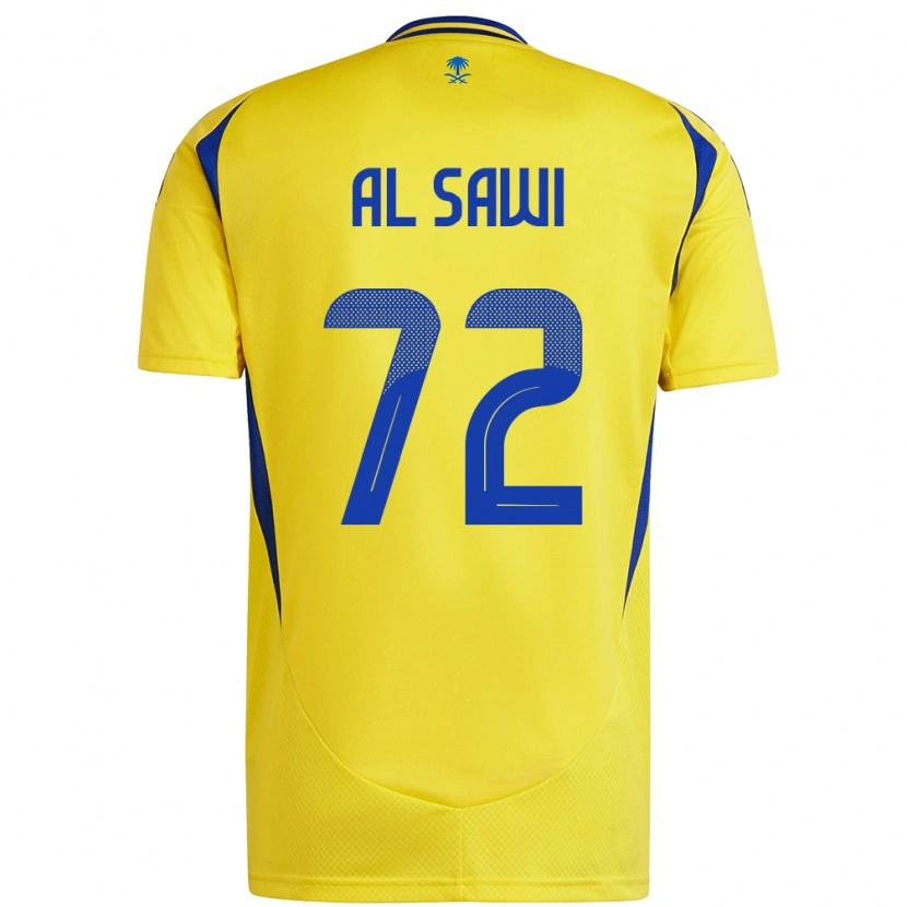 Danxen Damen Etaf Al-Sawi #72 Gelb Blau Heimtrikot Trikot 2024/25 T-Shirt