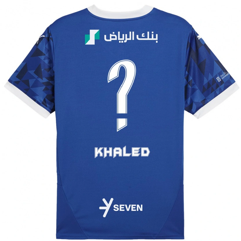 Danxen Damen Saad Khaled #0 Dunkelblau Weiß Heimtrikot Trikot 2024/25 T-Shirt