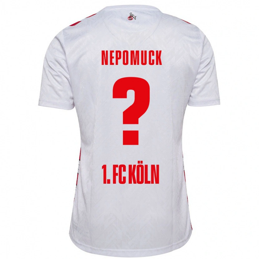 Danxen Damen Simon Nepomuck #0 Weiß Rot Heimtrikot Trikot 2024/25 T-Shirt