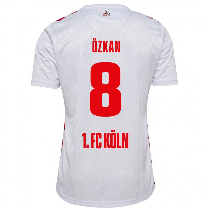 Danxen Damen Mikail Özkan #8 Weiß Rot Heimtrikot Trikot 2024/25 T-Shirt