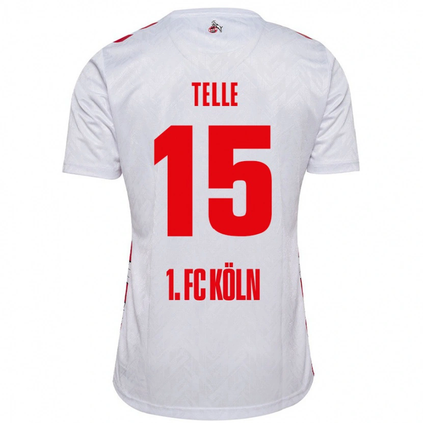 Danxen Damen Neo Telle #15 Weiß Rot Heimtrikot Trikot 2024/25 T-Shirt