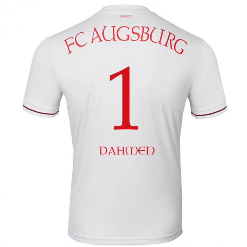 Danxen Damen Finn Dahmen #1 Weiß Heimtrikot Trikot 2024/25 T-Shirt