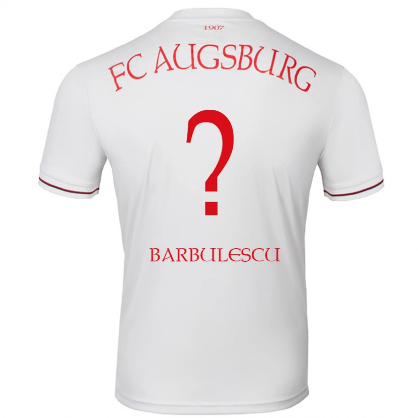 Danxen Damen Luca Bărbulescu #0 Weiß Heimtrikot Trikot 2024/25 T-Shirt