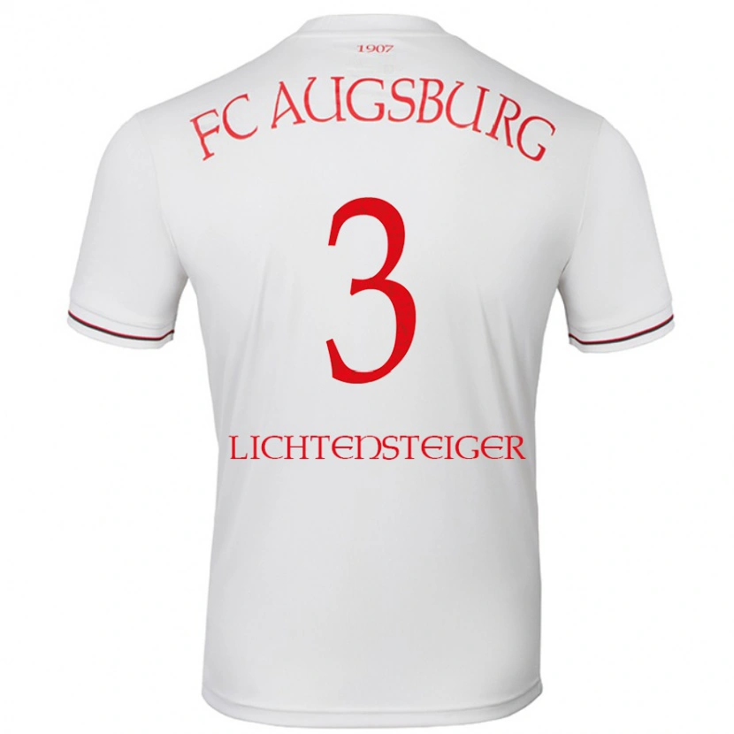 Danxen Damen David Lichtensteiger #3 Weiß Heimtrikot Trikot 2024/25 T-Shirt