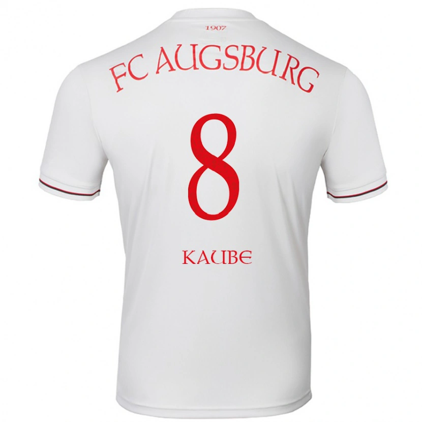 Danxen Damen Moritz Kaube #8 Weiß Heimtrikot Trikot 2024/25 T-Shirt