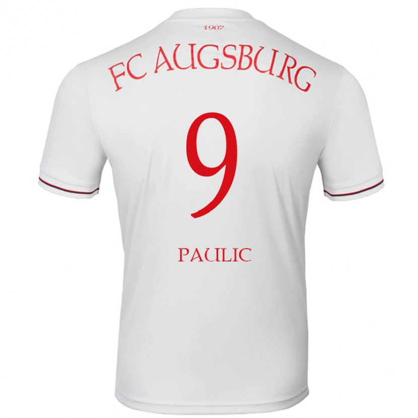 Danxen Damen Anthony Paulic #9 Weiß Heimtrikot Trikot 2024/25 T-Shirt
