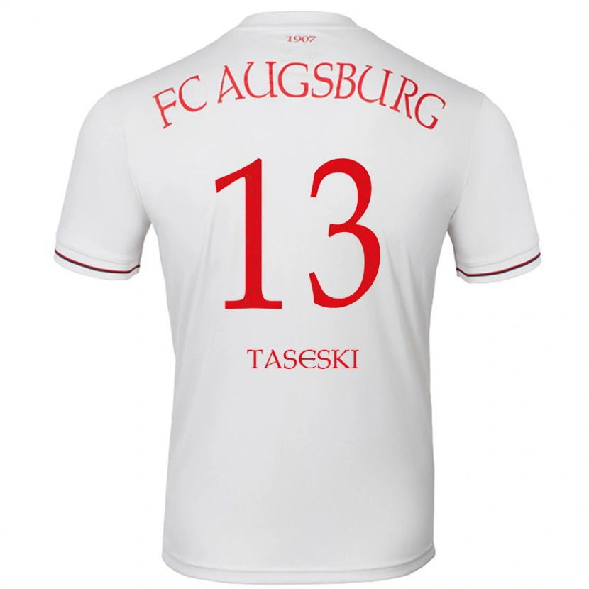 Danxen Damen Kristijan Taseski #13 Weiß Heimtrikot Trikot 2024/25 T-Shirt